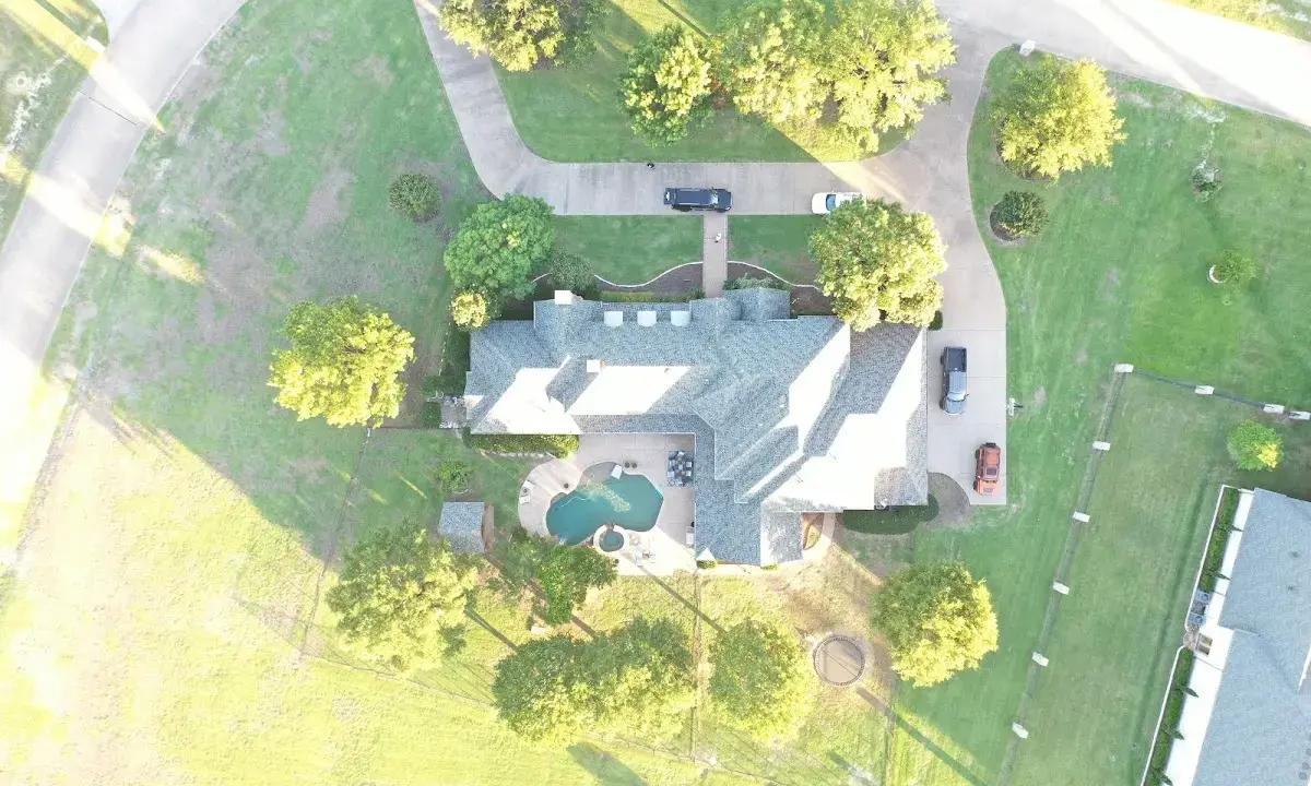 New shingle roof installation on a home in St. Charles